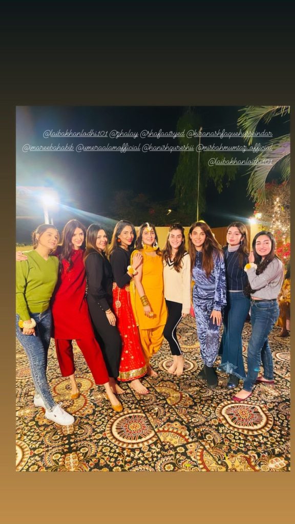 Gril Xxnx - In pictures: Areeba Habib kicks off wedding festivities with a colourful  mayoun ceremony